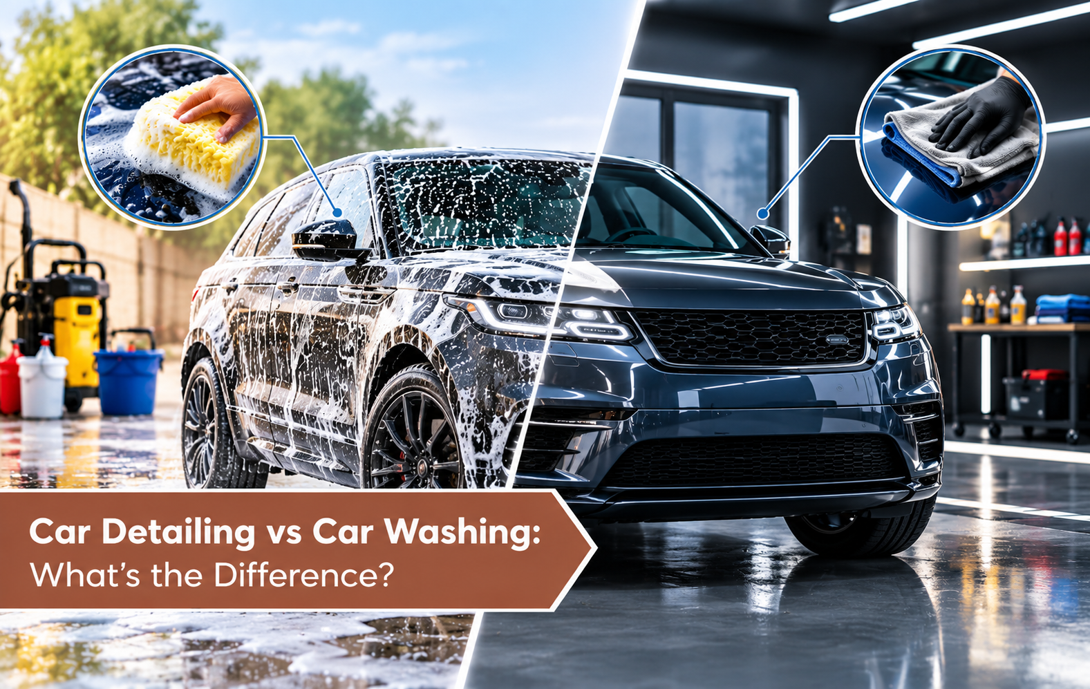 Car Detailing vs Car Washing: What's the Difference?